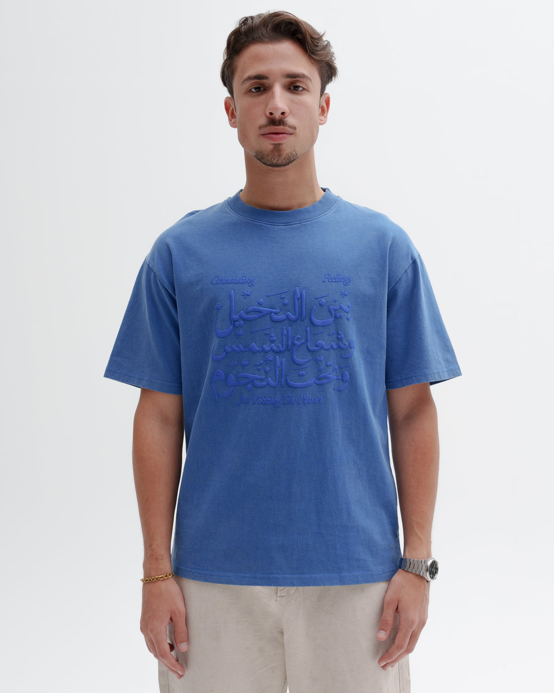 تيشرت الرجوع للطبيعة: ماء/هواء/ شمس 💫