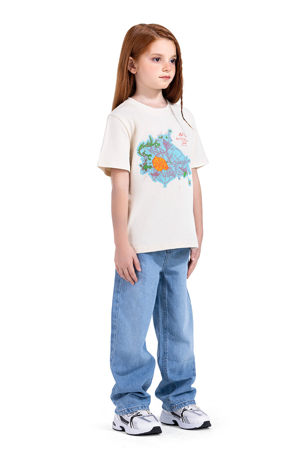 تيشيرت خريطة الرياض (أطفال)
