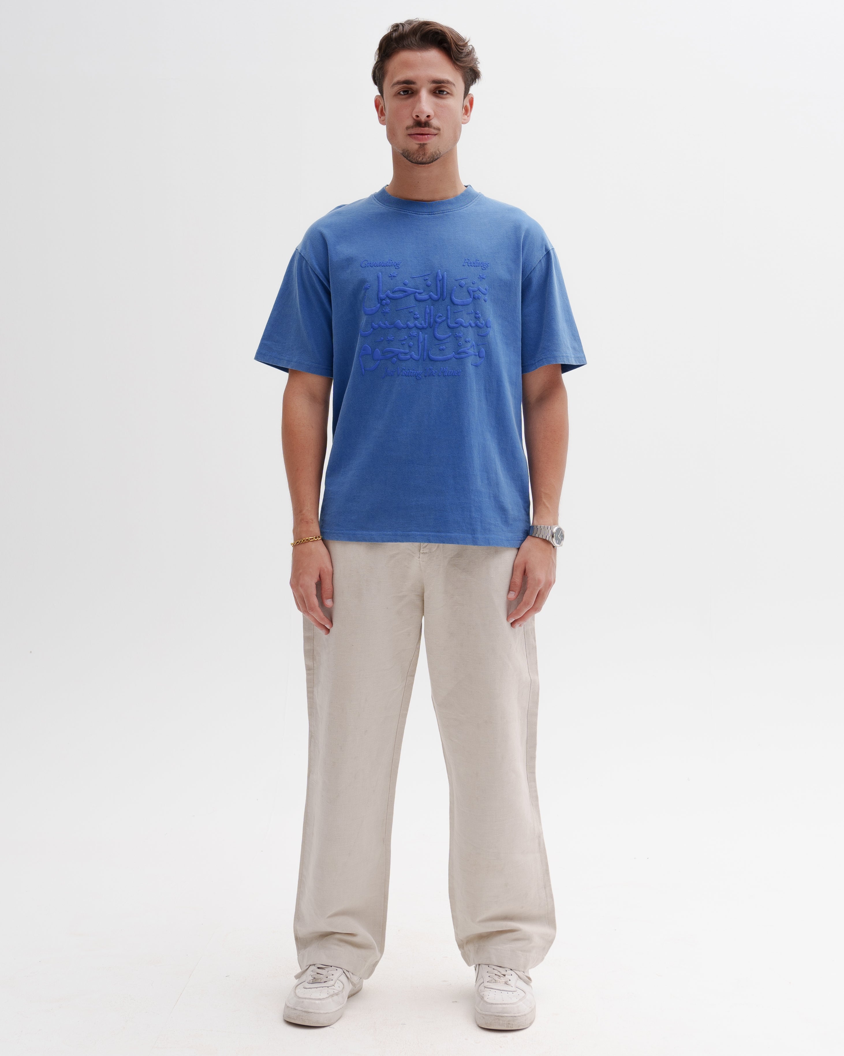 تيشرت الرجوع للطبيعة: ماء/هواء/ شمس 💫