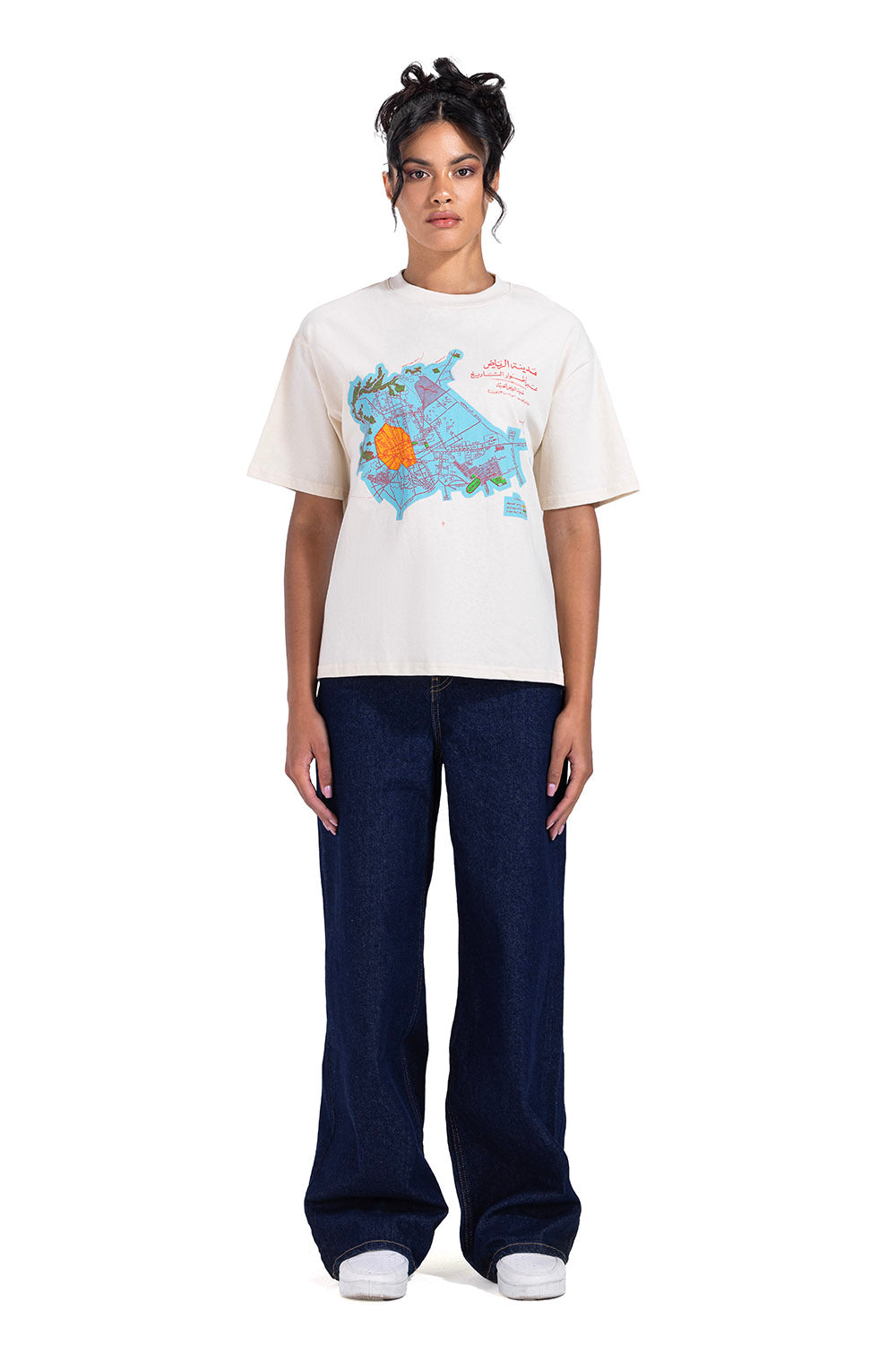 Riyadh Map T-shirt