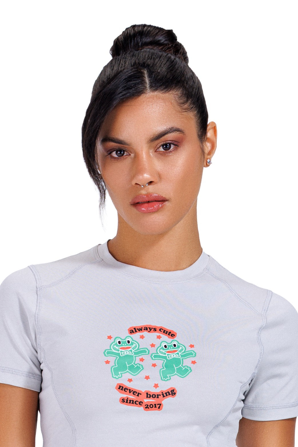 Always Cute Never Boring Female T-shirt