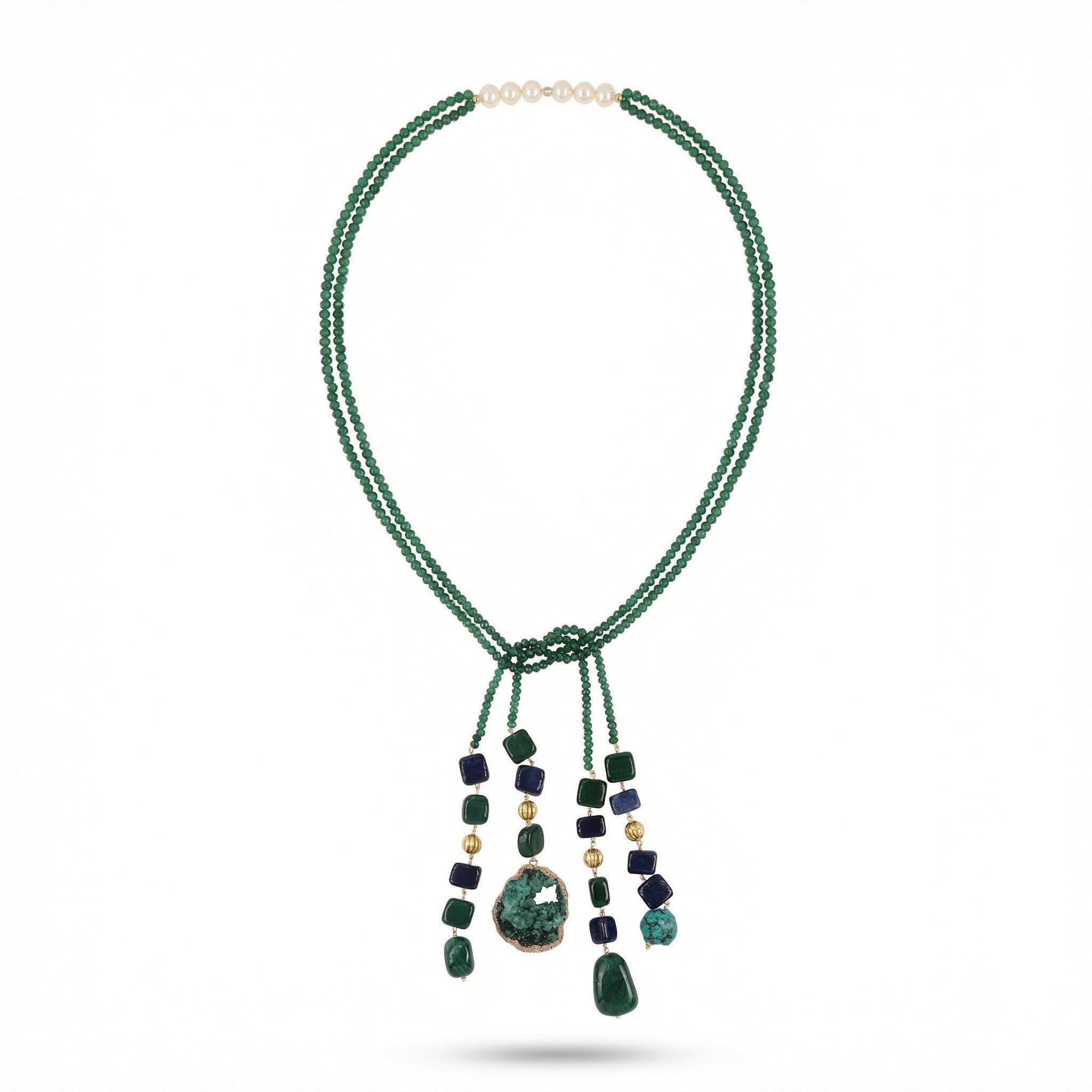 Tasbeeh Green Necklace