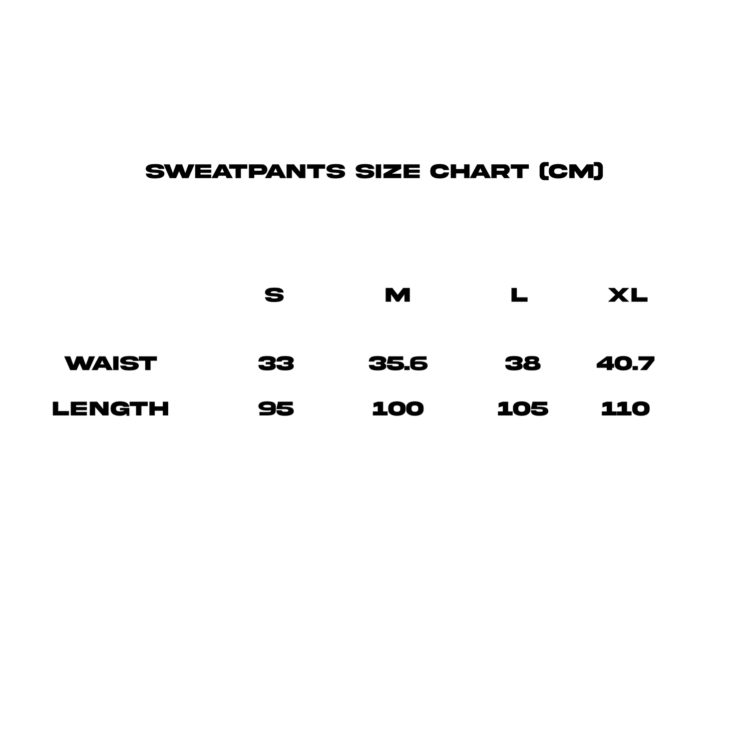 Black Sweatpants (1 of 3 set)