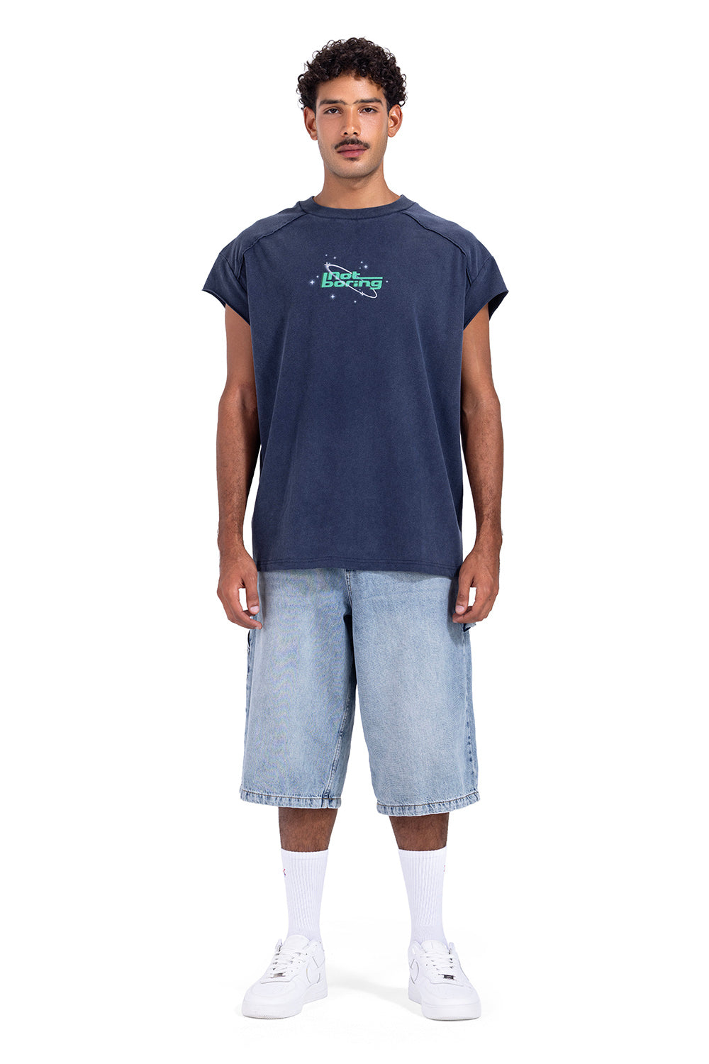 Not Boring Toon Tank Top