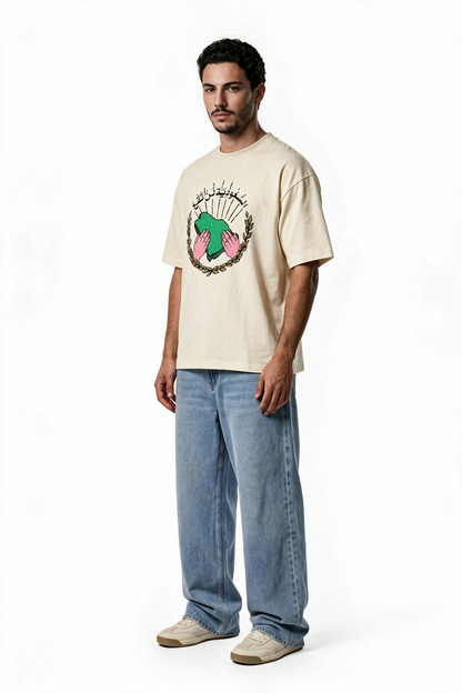 96th National Day Cream T-shirt