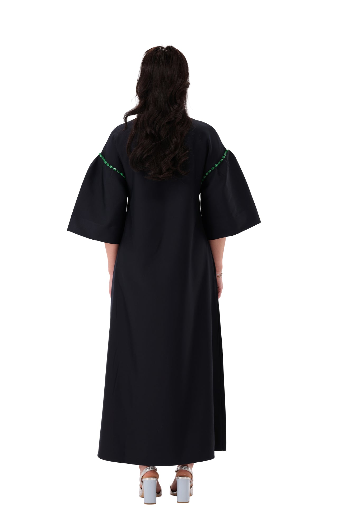 Mesbah Navy Dress