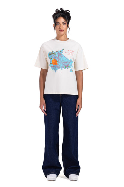 Riyadh Map T-shirt