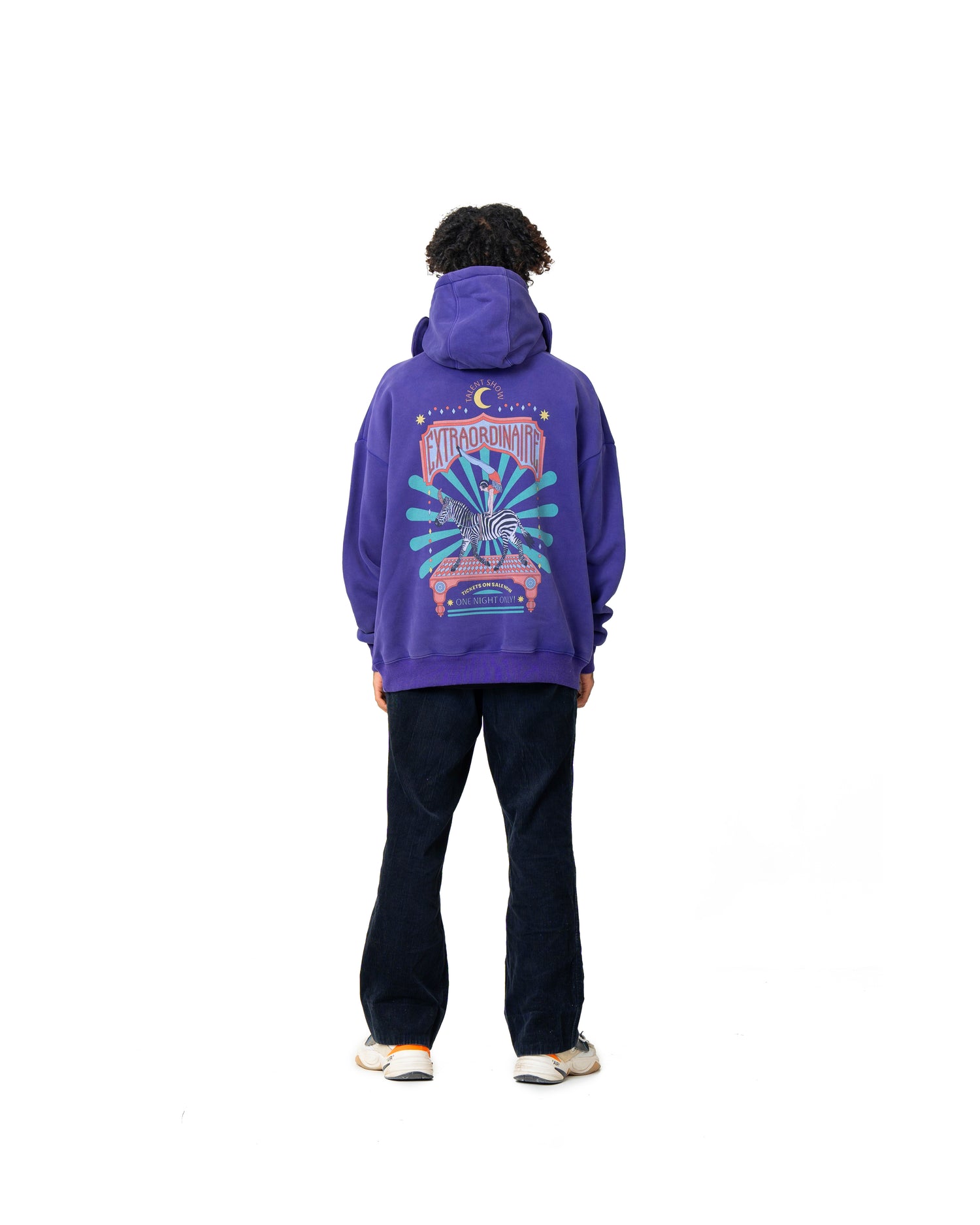 Ballerina On A Zibra Hoodie