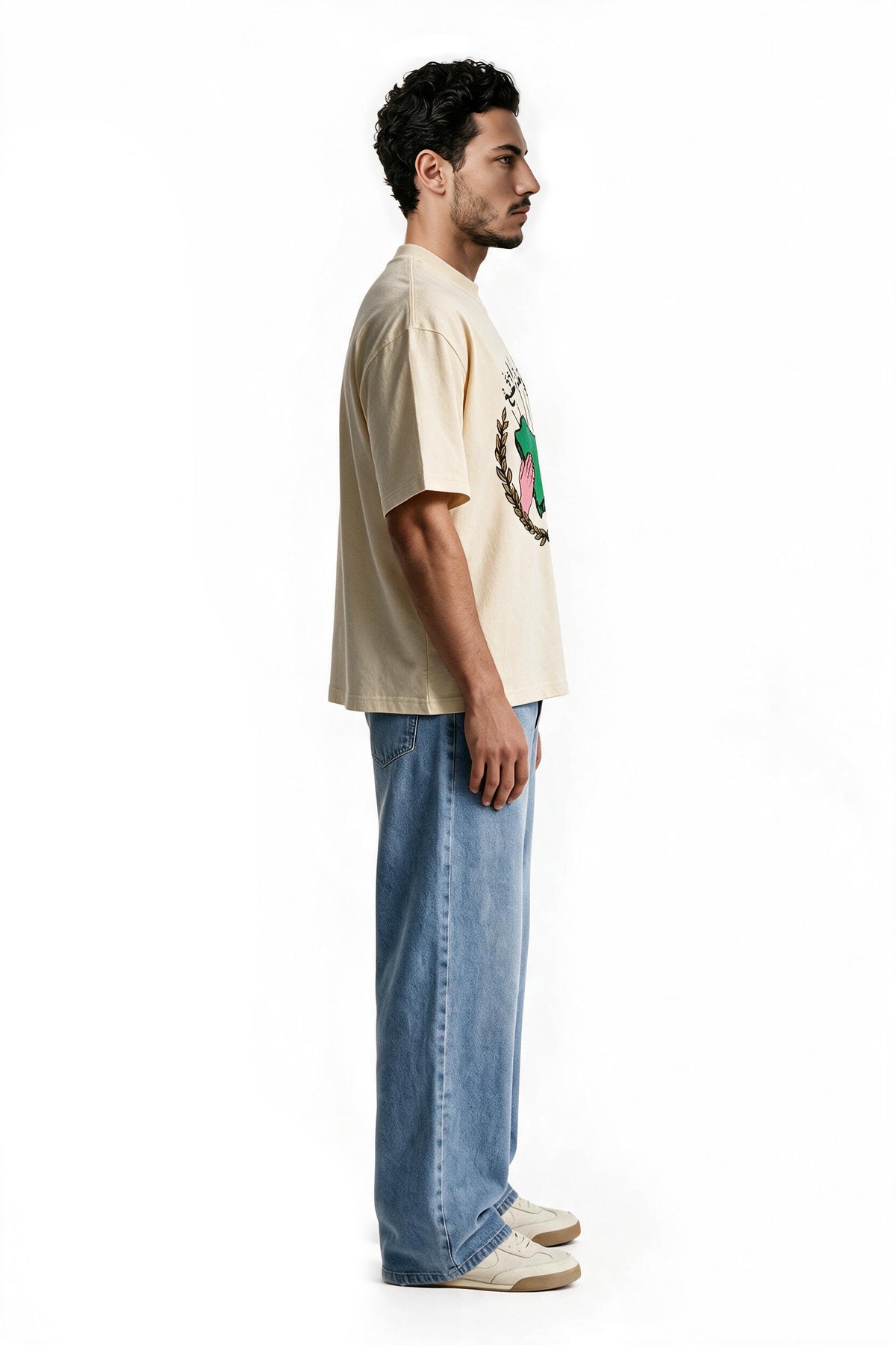96th National Day Cream T-shirt