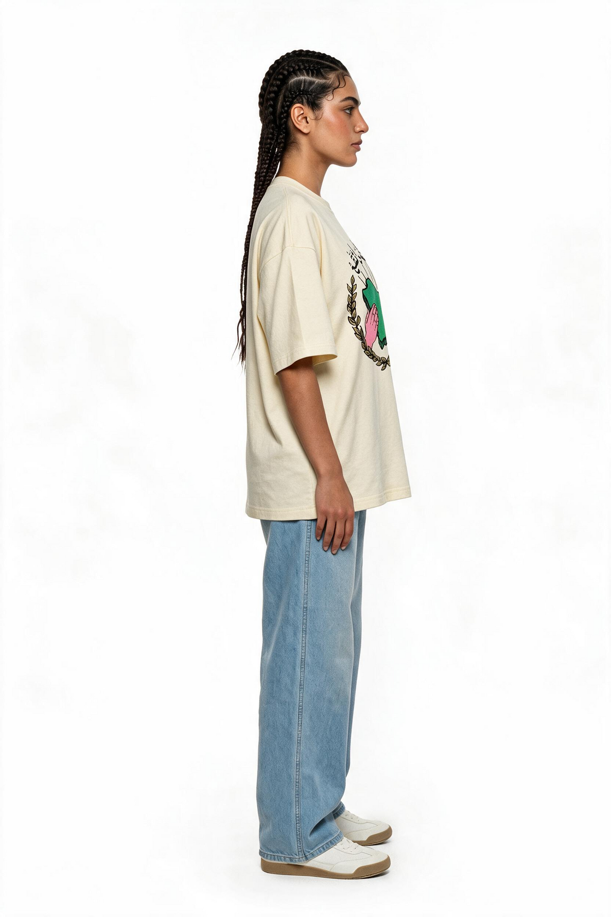 96th National Day Cream T-shirt