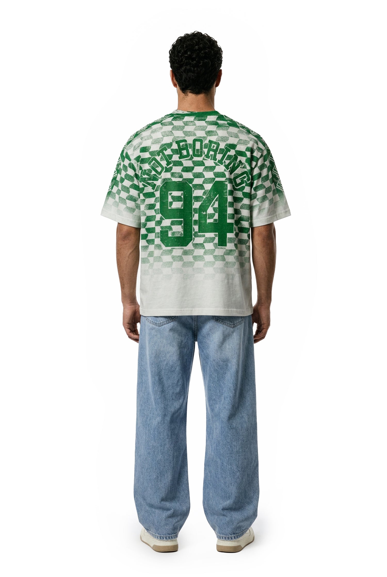 1994 Saudi Jersey Scan Print T-shirt
