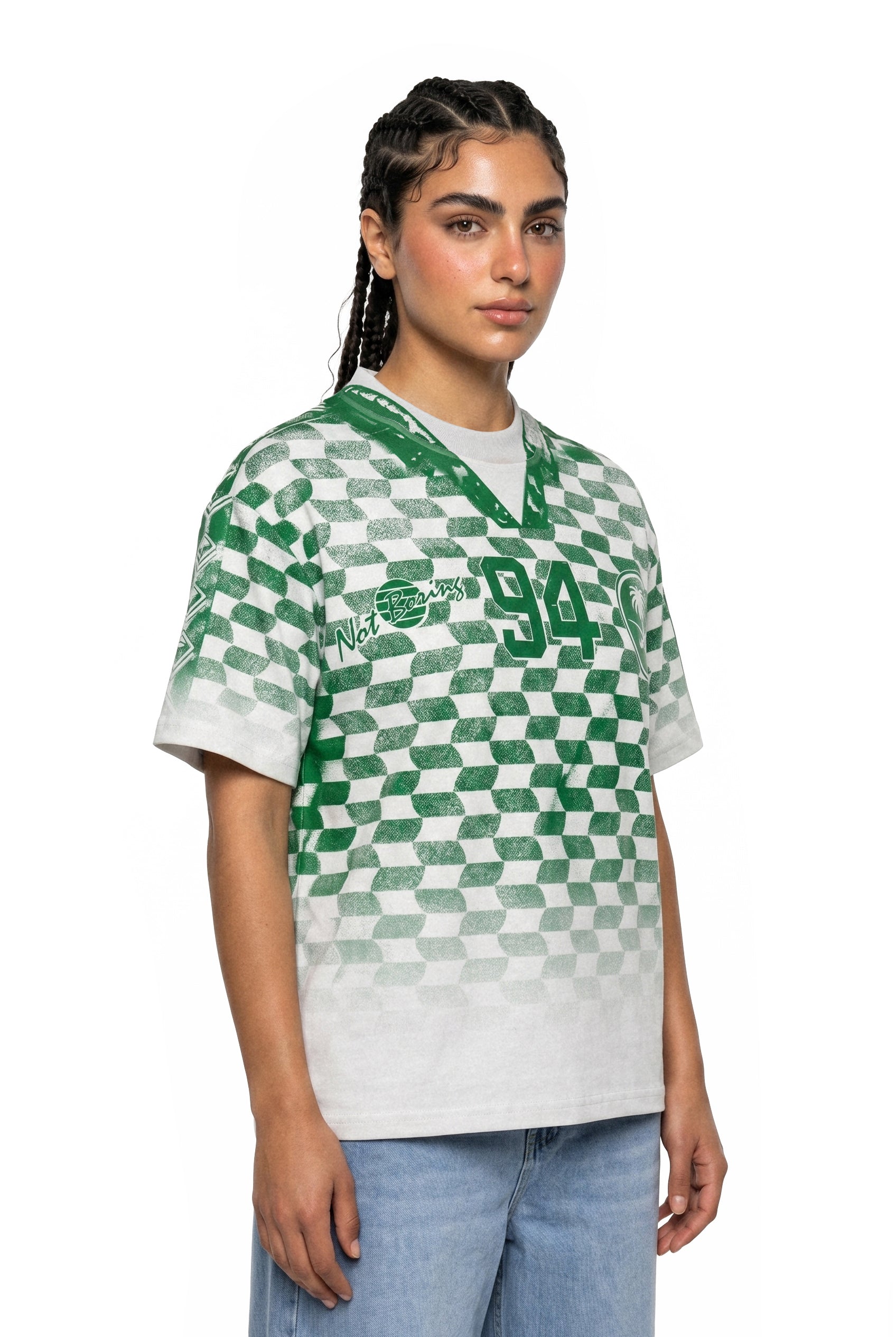 1994 Saudi Jersey Scan Print T-shirt