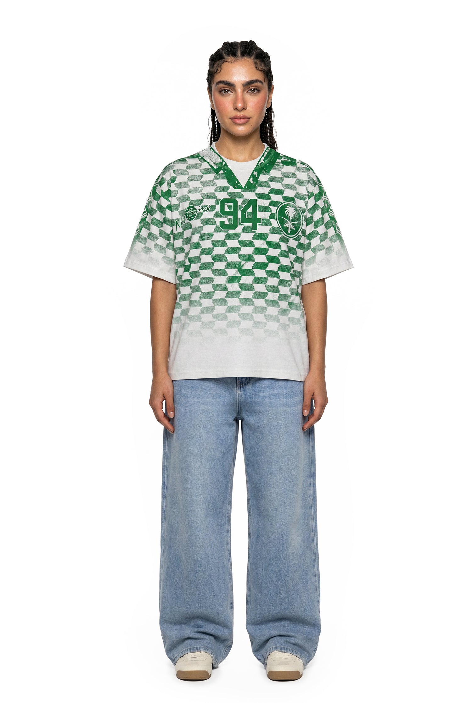 1994 Saudi Jersey Scan Print T-shirt