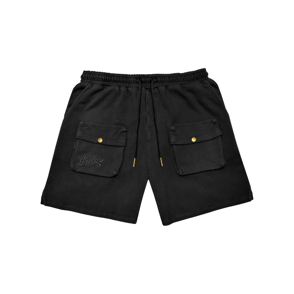 Cargo Shorts in Black – Not Boring