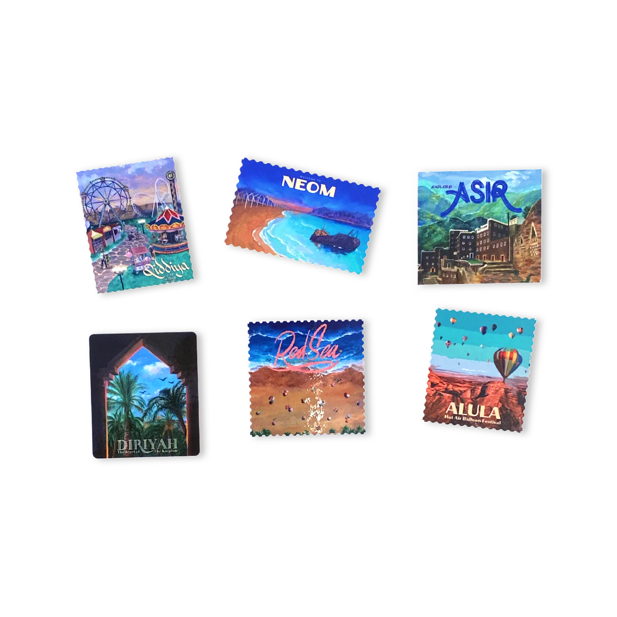 Destinations Sticker Pack