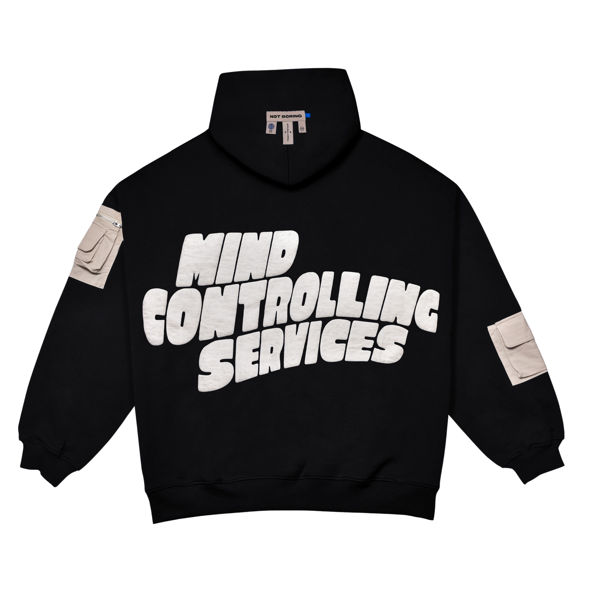 Brain Controlling Services Vest Hoodie