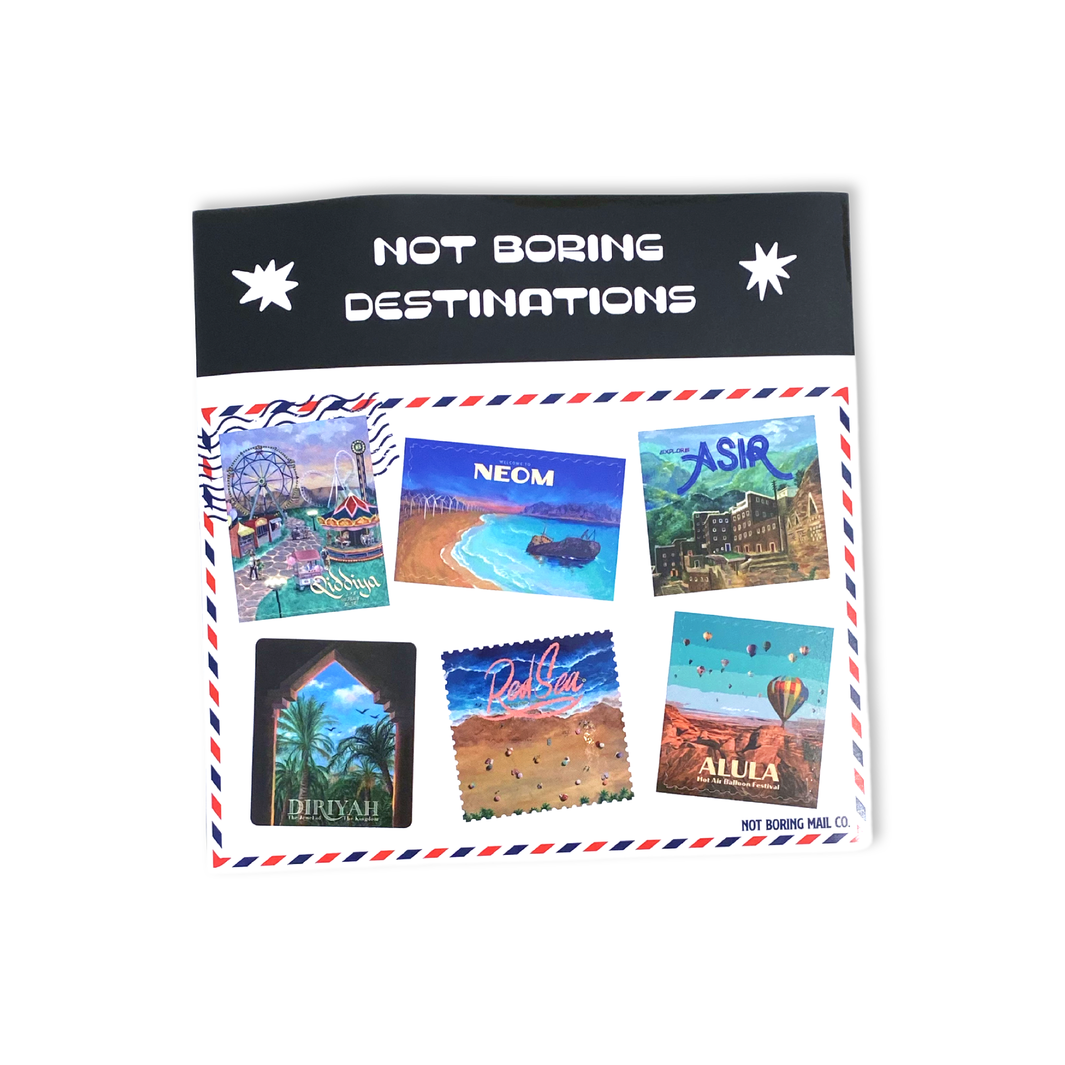 Destinations Sticker Pack